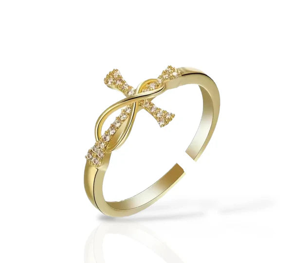 Goldener Lacruzia Ring